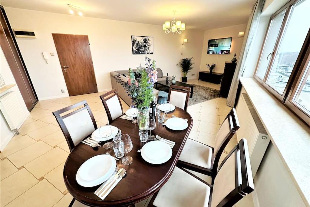 Exclusive Penthouse Near Citycenter 120M2 +Netflix Krakau Exterior foto