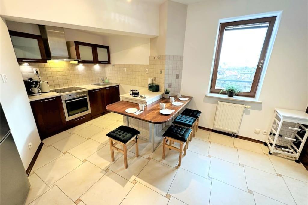Exclusive Penthouse Near Citycenter 120M2 +Netflix Krakau Exterior foto